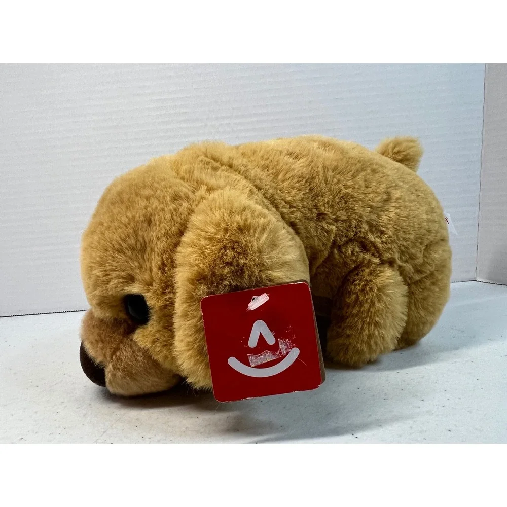 Aurora World Golden Retriever Puppy Plush Stuffed Animal Tan Dog 9 Inch 3202